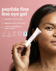 peptide fine line eye gel