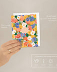 Flower Power - Congratulations Card
