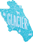 Glacier National Park Postcard