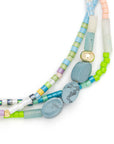 Mixed Media Bracelet - Harmony/Blue Howlite/Gold