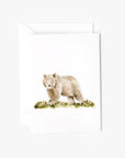 Bear mini notecard