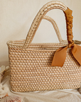 Meadow Bow Basket Bag