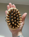 Bamboo Lymphatic Drainage Massage Brush | Body Sculpting