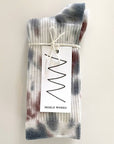 Western Tie-dye Dressy Socks (Women's)