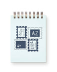 Custom City Stamp Mini Jotter Notebook