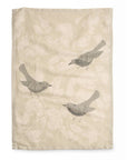 Homebody Cotton Linen Tea Towel | Birds Floral Botanical
