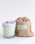 Striped Bagged Candle