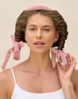 Terracotta Velvet Heatless Curling Set