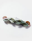 Brocéliande French Barrette With Lotus Flowers and Snails