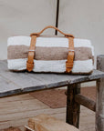 Leather Blanket Carrier
