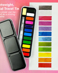 Watercolor Travel Tin
