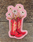 Cowboy Boots Sticker