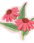 Coneflower Sticker