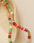 Sunny Non-Tarnish Boho Color Beaded Necklace