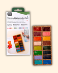 Spring Pans Set - 16 Watercolors | Ecofriendly | Lightfast