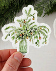 Christmas boughs sticker