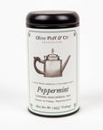 Peppermint Tea - 20 Teabags in Signature Oliver Pluff & Co Tea Tin