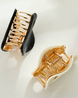 Nadia Claw Clip | Medium Curved Metal Claw Clip