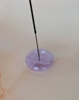 Glass Bubble Incense Holder