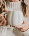 Cream Pumpkin Coffee Mug