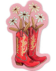 Cowboy Boots Sticker