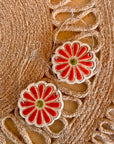 Lazy Daisy Ceramic Drop Earrings