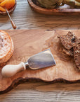 Italian Olivewood Charcuterie and Cheese Board - Rope Handle