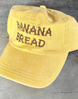 Banana Bread Baseball Cap Dad Hat Restaurant foodie bakery