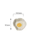 Small Ceramic Dessert Snack Sauce Plate