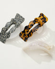 Jane Core | Scalloped Flat Claw Clip