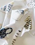 Mugs cotton flour sack tea towel