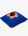 Flower Pom Pillow Cover: Melon