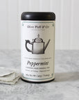 Peppermint Tea - 20 Teabags in Signature Oliver Pluff & Co Tea Tin