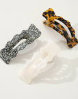 Jane Core | Scalloped Flat Claw Clip