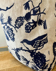 Pine Cone Heavy Linen Boho Tote Bag