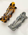 Jane Core | Scalloped Flat Claw Clip