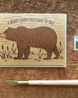 Birthday Bear Card