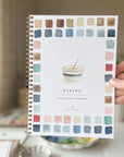 Baking watercolor workbook