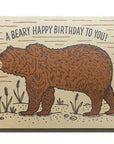 Birthday Bear Card