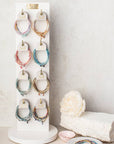 Chromacolor Miyuki Bracelet Trio - Bronze Multi/Gold