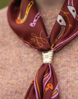 Brass Bandana Slide - Bolo - Scarf Ring