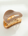 Nadia Claw Clip | Medium Curved Metal Claw Clip