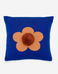 Flower Pom Pillow Cover: Melon