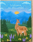 Welcome Deer Card