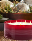 Holiday Spice Plaid XL Centerpiece 7 wick 60oz Candle