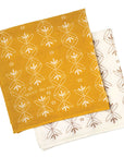 Cotton Voile Bandana “Against the Odds" - cream - Scarf