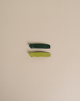 Lani Hair Clips, Assorted: Black + Olive