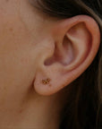 Bow Flat Back Studs