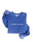 COFFEE AND BOOKS Graphic Sweatshirt
