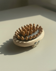Bamboo Lymphatic Drainage Massage Brush | Body Sculpting
